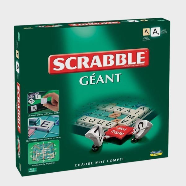 Boîte de Scrabble géant