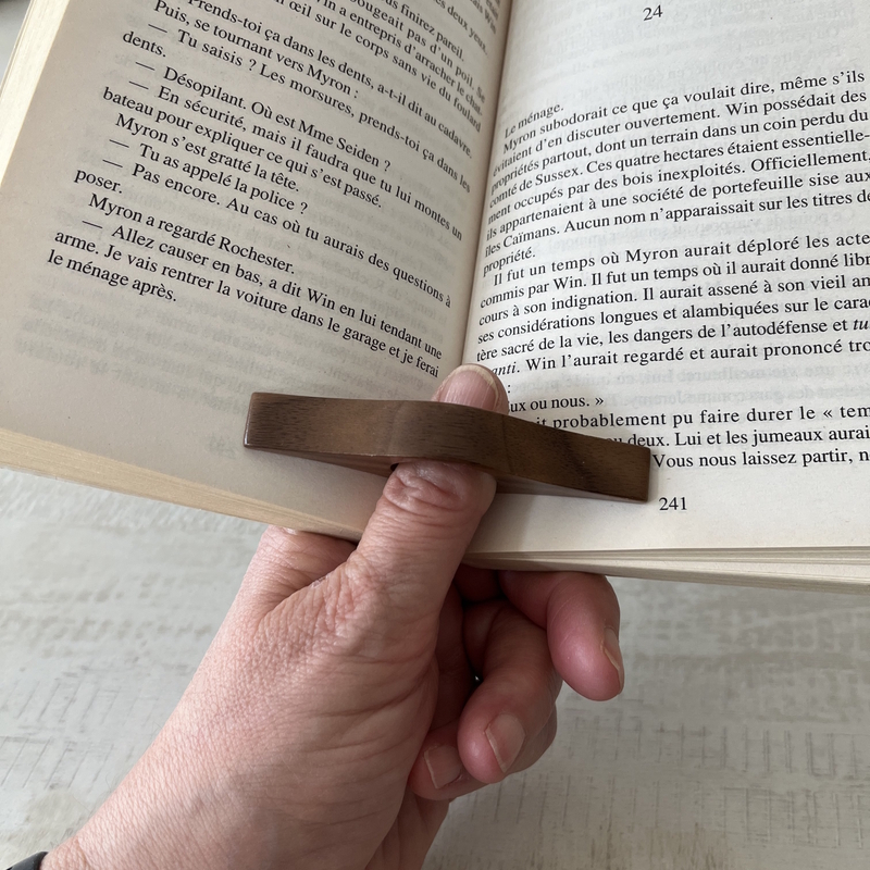 Bague pour aider à tenir le livre ouvert