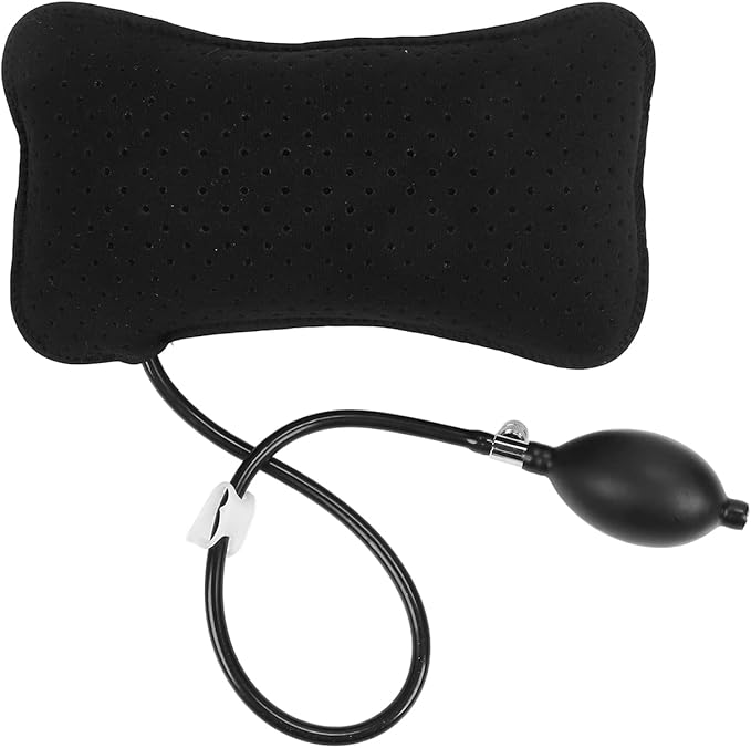 Coussin lombaire gonflable à l'aide d'une pompe manuelle
