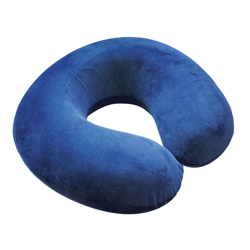 coussin cervical de repos bleu